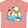 thumbnail image 4 of Inktastic Penguin and Polar Bear Iceberg Beach Bums Boys or Girls Toddler T-Shirt, 4 of 5