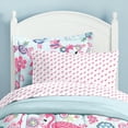 thumbnail image 5 of Dream Factory Flamingo Twin 5 Piece Comforter Set, Polyester, Microfiber, Pink, Child, 5 of 19
