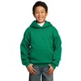 thumbnail image 2 of Port & Company ®  - Youth Core Fleece Pullover Hooded Sweatshirt.  Pc90yh L Kelly Green, 2 of 4