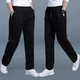 thumbnail image 2 of Pantalones De Chándal Pantalones De Chándal Para Hombre Pantalones De Chándal Deportivos Pantalones De Chándal Sueltos Casuales De Gran Tamaño Pantalones De Entrenamiento Rectos Para Hombre, 2 of 5