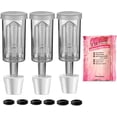 thumbnail image 1 of Ensemble de Sas de Fermentation Premium – 3 Pcs avec Bouchons, Œillets et Nettoyeur – Parfait pour Kits de Fabrication de Vin et de Brassage à Domicile, 1 of 1