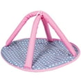 thumbnail image 5 of Lissi: 16" Baby Doll Playset - Pink-Blue-Polka Dot - Umbrella Stroller, Travel Bed, Playpen, Bouncer, Handbag, Toy Care Accessories, Kids-Toddlers 2+, 5 of 10