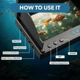 thumbnail image 5 of Colitted HD Underwater Fishing Camera, Real-Time Viewing Fish Camera for Fishing Gear Waterproof Portable 360-Degree Fish Finder with Night Vision, Baiting, and Catching Fish(5in-30m/165ft), 5 of 7