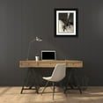 thumbnail image 3 of Marchi 15x18 Black Ornate Wood Framed with Double Matting Museum Art Print Titled - Escarbille, 3 of 4