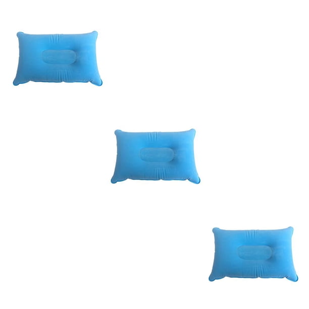 Inteprter Almohada plegable portátil para dormir al aire libre, almohada inflable para acampar, descanso en avión, hotel, cómoda Type7 NO7 Inteprter CBP001746