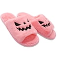 thumbnail image 5 of Basysin Women Halloween Slippers Slip On Soft Plush Warm House Shoes Fashion Fluffy Indoor Slippers Casual Home Footwear for Autumn Winter, 5 of 6