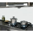 thumbnail image 3 of 10 Pcs White 3D Wall Tile Sticker Kitchen Bathroom (30.5x 30.5cm), 3 of 5