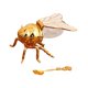 thumbnail image 4 of Tarro de miel con forma de abeja y cuchara, novedoso tarro de condimentos multifuncional para el hogar. Blanco, 4 of 9