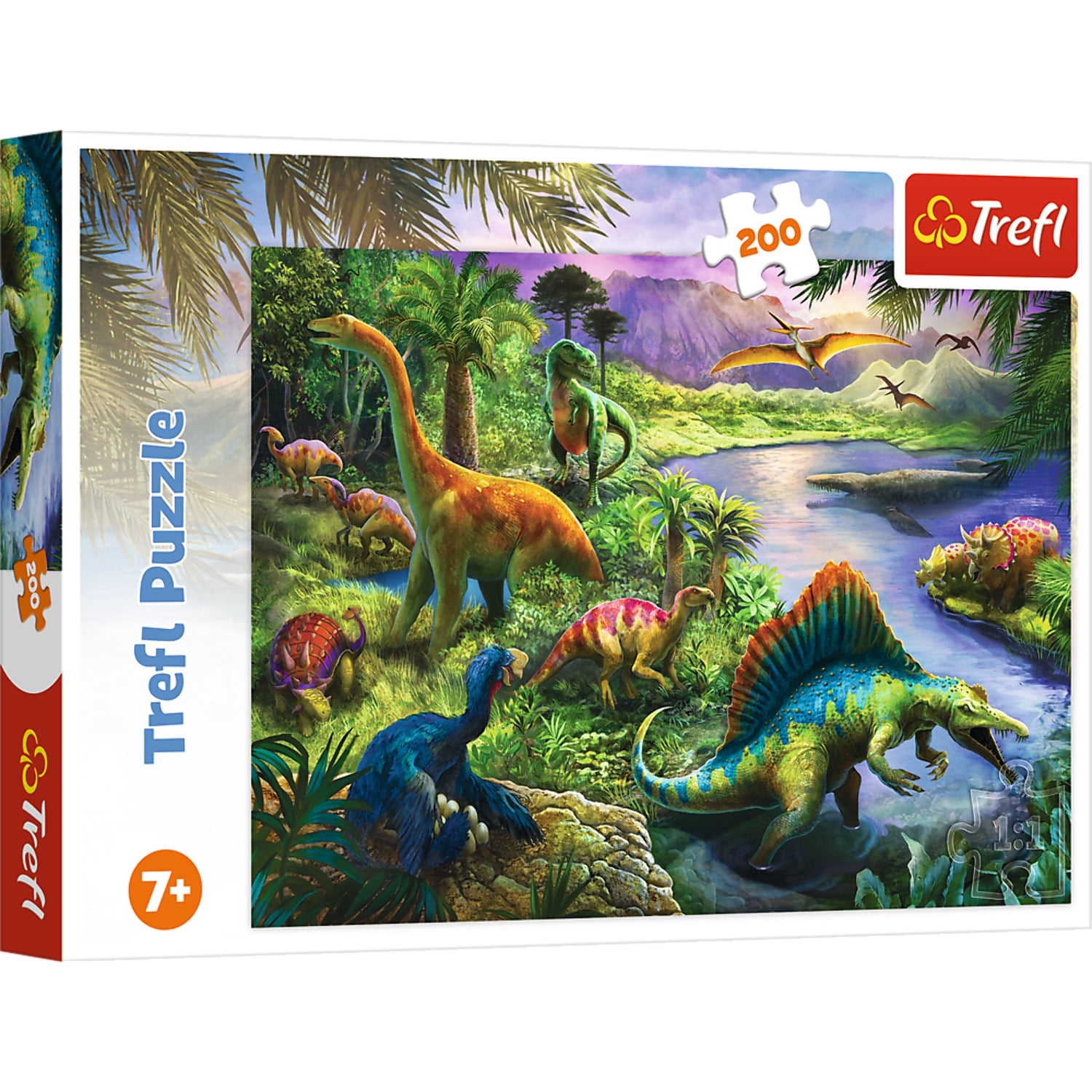 Educa 1000 pc Land of the Dinosaurs Puzzle - Walmart.com