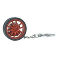 thumbnail image 2 of koolsoo Mini Cute Tire Keyring Creative Automobile Car Parts Model Key Chains Lovers Red, 2 of 9