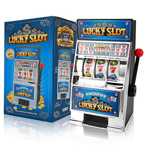 Slot Machine Shaped Piggy Bank