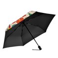 thumbnail image 2 of FORMRS Travel Umbrella Folding Auto Open Close Windproof Rain UV Protection, Colorful Flowers, 2 of 8