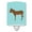 Blue Check, variant on Cotentin Donkey Pink Check Ceramic Night Light