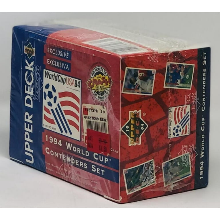 1994 Upper Deck World Cup USA Contenders Set Soccer Box - Walmart.com