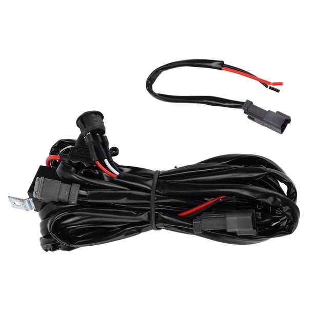 Arnés de cableado de alimentación, 40A 12V Arnés de cableado Larga vida útil Fiabilidad para todos los modelos para modificación Reemplazo de interfaz DT para Jeep Unbranded 1614210098111