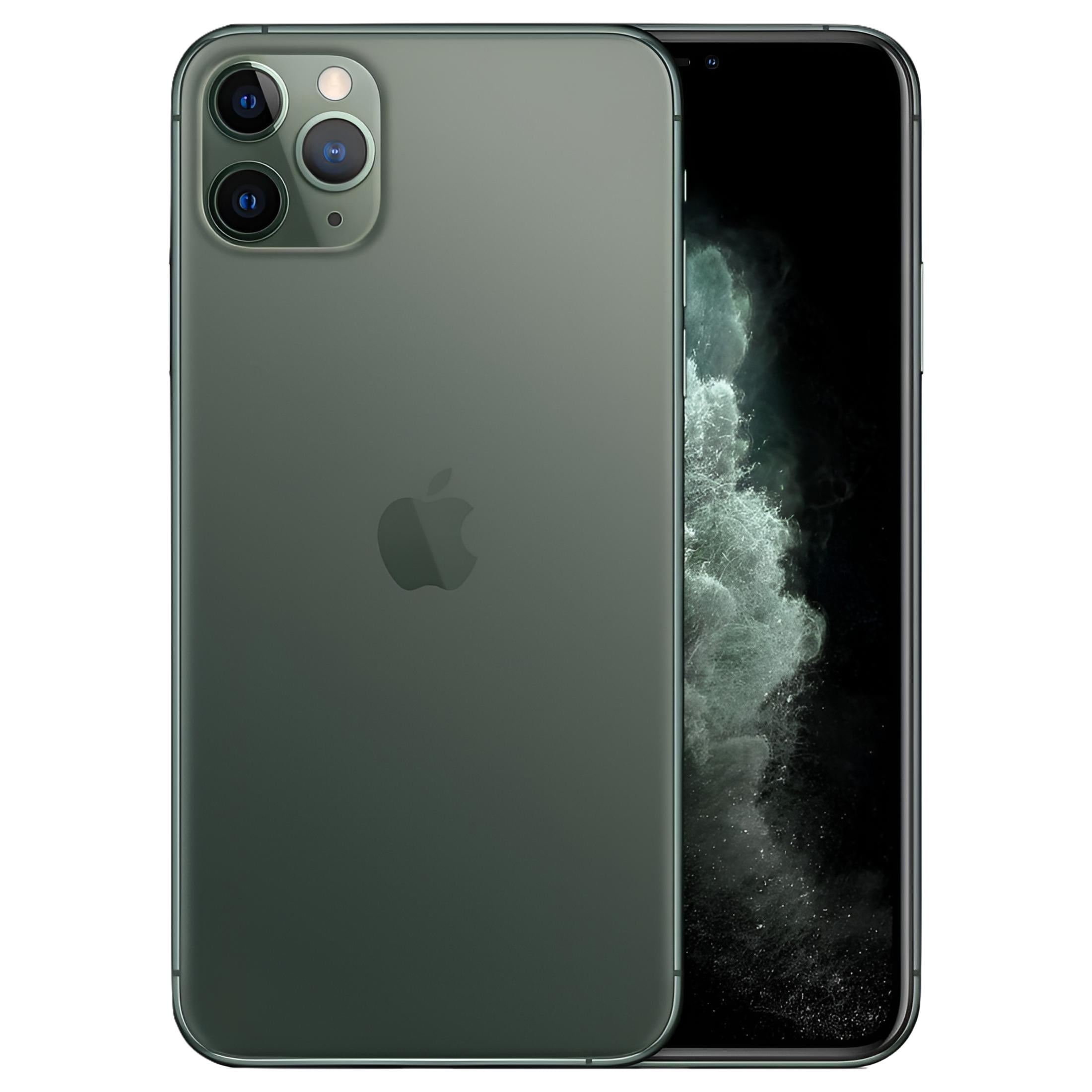 Restored Apple iPhone 11 Pro Max - Boost Mobile - 64 GB Midnight Green (Refurbished)