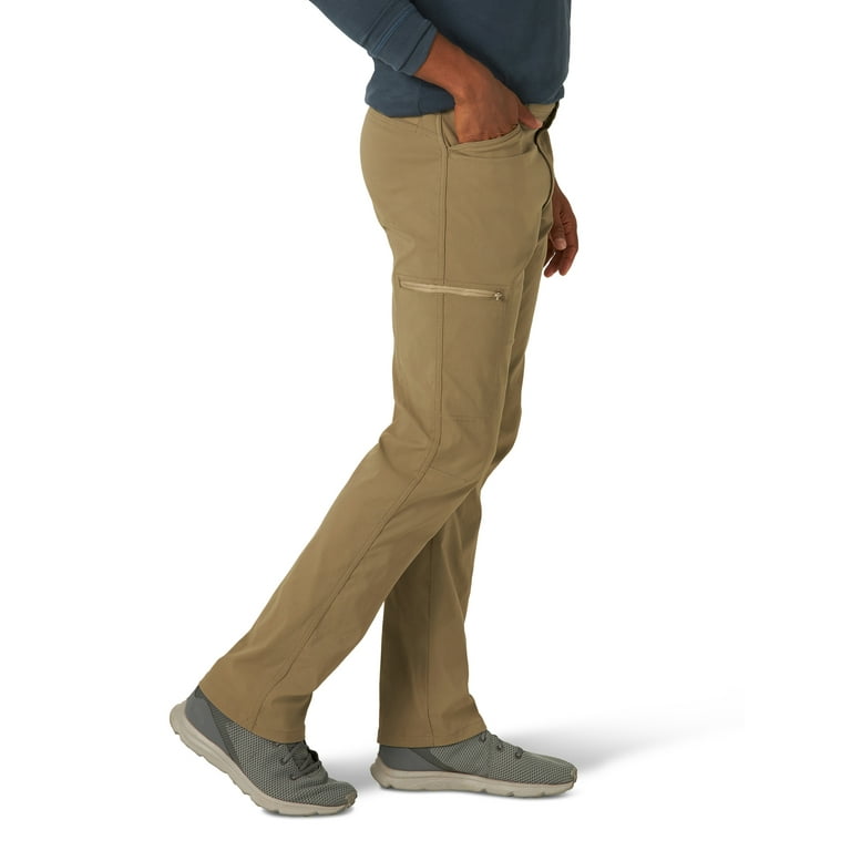 Wrangler Men's and Big Men's Outdoor Stretch Zip Cargo Pant