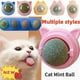 thumbnail image 2 of Catnip Wall Ball Cat Toys Pet Toys for Cats Clean Mouth Promote Digestion Kitten Candy Licking Snacks Mint Ball Cat Accessories ShopWise Round, 2 of 30