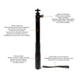 thumbnail image 3 of Action Camera Selfie Stick, 360 Ball Head Action Camera Extension Pole 3 Sections  for Photography, 3 of 7