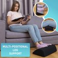 thumbnail image 3 of Cojín Ergonómico Para Pies, Soporte De Espuma Viscoelástica, Reposapiés Debajo Del Escritorio, Taburete, Almohada Para El Hogar, Ordenador, Silla De Trabajo, Viaje Yuarrent CE006532-00, 3 of 6