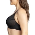 thumbnail image 3 of Enora Minimizer Full Bust Supportive Bra, Black, 32DDD, 3 of 5