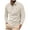 Khaki, variant on Men's Knit Polo Shirts Long Sleeve Sweater Polo Lightweight Fashion Casual Collared Shirts White