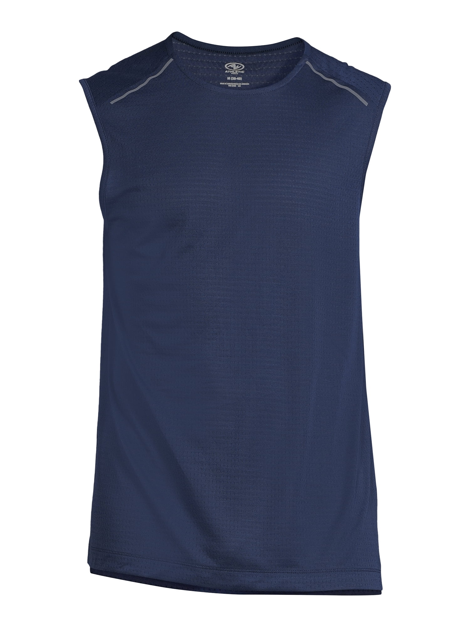 Athletic Works Men's Performance Sleeveless Muscle Tee, Sizes S-3XL 