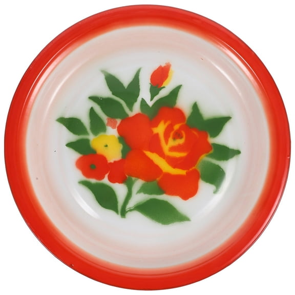 IDEANATEGRATE Vintage Enamel Tray As Shown 1Pack 11.79x11.79in