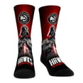 thumbnail image 4 of Unisex Rock Em Socks Darth Vader & Stormtrooper Red Atlanta Hawks Three-Pack Star Wars Crew Socks Set, 4 of 4