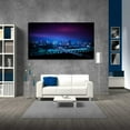 thumbnail image 2 of Toyosu Market And Ginza Skyline Wall Art City Skyline Picture Canvas Art Downtown Night Framed Painting Wall Decor For Home Office Bedroom Livingroom Ready to Hang, 2 of 6