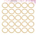 thumbnail image 5 of Milisten 100PCS DIY Jewelry Accessories Embossing Jump Ring Delicate Embossing Ring Single Twisted Lines Loop Ring Buckle Ring Jewelry Connecting Ring for Jewelry Making (Golden), 5 of 5