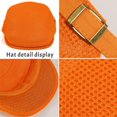 thumbnail image 5 of Minzimin 1Pack Breathable Mesh Flat Cap for Man/Woman Adjustable Newsboy Cap Cabbie Hat, 5 of 7