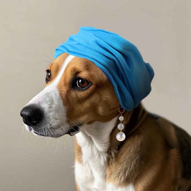 Ensemble de Boucles d'Oreilles Bandana pour Animaux de Compagnie Extensible Accessoire Photo pour Fête