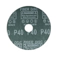 thumbnail image 3 of Discos de fibra de resina de óxido de aluminio de 5 pulgadas x 7/8 pulgadas, discos de lijado y pulido de 40 Grit, 5 piezas, 3 of 4