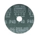 thumbnail image 3 of Discos de fibra de resina de óxido de aluminio de 5 pulgadas x 7/8 pulgadas, discos de lijado y pulido de 40 Grit, 5 piezas, 3 of 4
