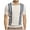 Beige, variant on Cotonie Men's Short Sleeve Polo Shirt Knit Striped Lapel Shirt Tops