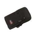 thumbnail image 2 of Riñonera de cintura de 7 pulgadas para hombre, bolsa para teléfono, riñonera para acampar y cazar (negro), 2 of 5
