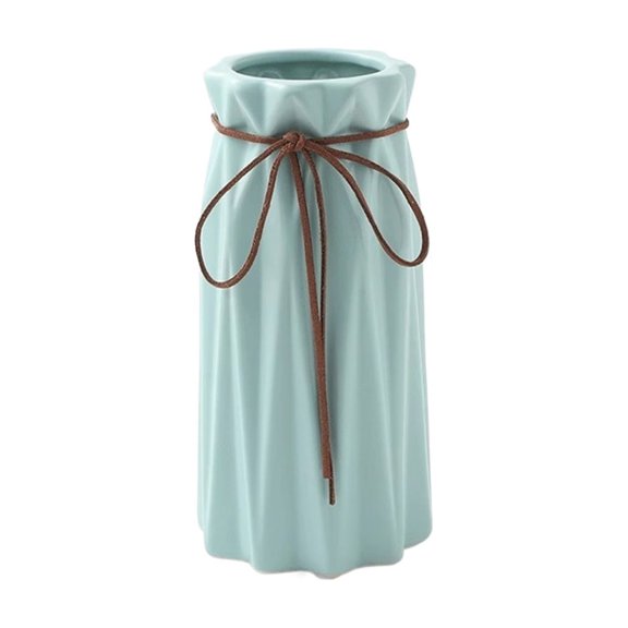 Modern Ceramic Small Vase Minimalist Desktop Decor for Living Room Dry Flower Arrangement