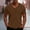 Brown mens plus size v neck t-shirt a1, variant on MORESEC Summer Holiday Mens Plus Size V Neck Short Sleeve T-Shirt Casual Basic Tee Solid Color Tops Vacation Fashion Clothes, White 5XL