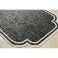 thumbnail image 7 of Livabliss Outdoor Rugs, 5x7 Miami Beach Traditional Black Area Rug for Patio, Porch, Deck, Backyard, Waterproof Indoor Outdoor Carpet (5'3" x 7'), 7 of 7