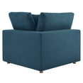 thumbnail image 4 of Modway Commix 6-Piece Modern Fabric Overstuffed Sectional Sofa in Azure, 4 of 8