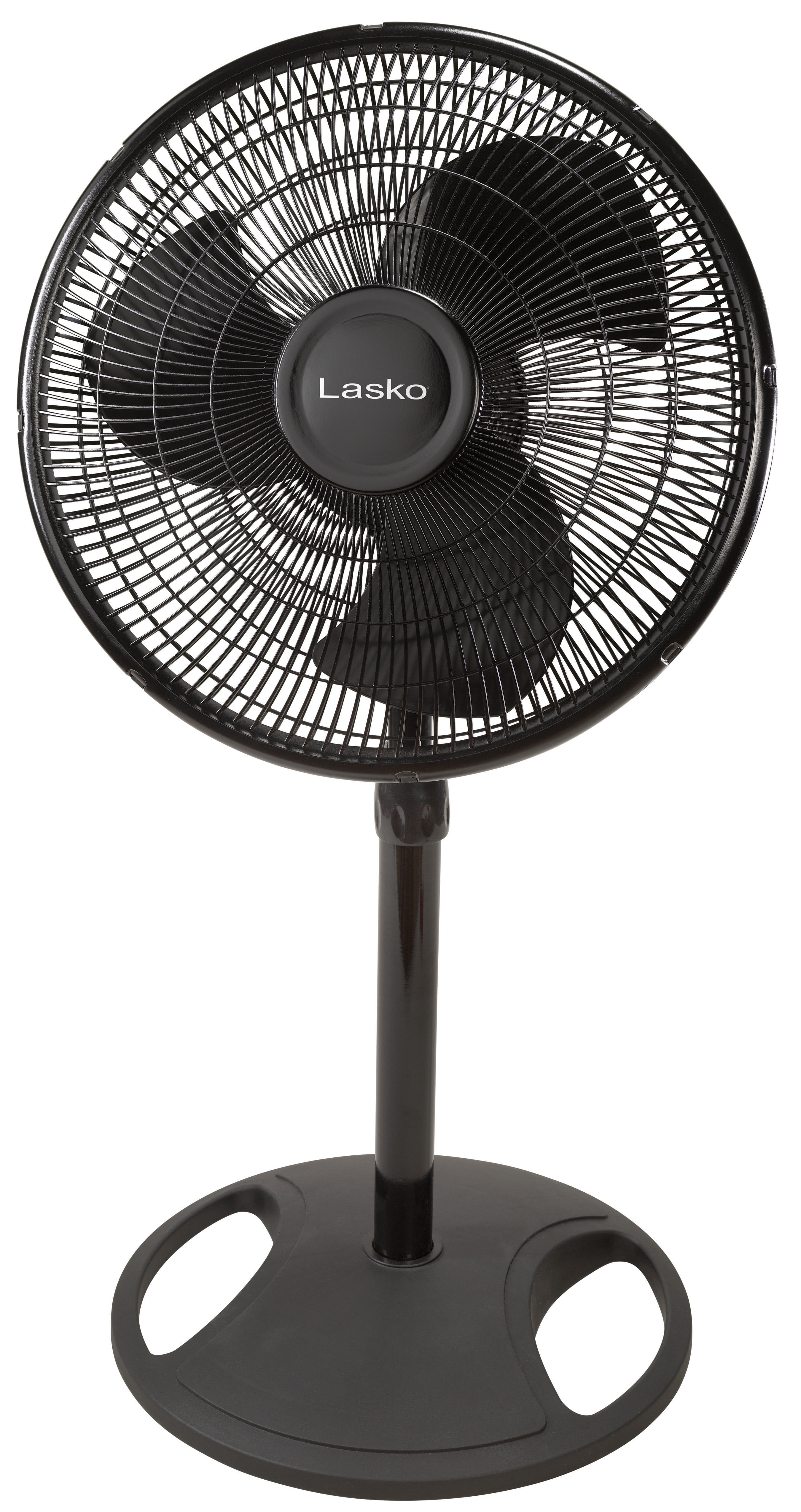 forslag Skadelig Postkort Lasko 16" Oscillating Adjustable Pedestal Fan with 3-Speeds, S16500, Black  - Walmart.com