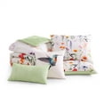 thumbnail image 4 of Bebejan Fresh Cut Flowers 5 Piece Comforter Set, King, Ivory, 100% Cotton Sateen, Reversible, All Season, Cozy Comfort, 4 of 10