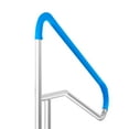thumbnail image 2 of KFFKFF Swimming Pool Handrail, Dimensions 54 x 36 inches, Composed of Stainless Steel and Accompanied by a Base Plate, Suitable for Both Indoor and Outdoor Pools, Safety Railing for Pool Decks, 2 of 9