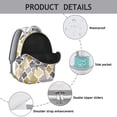thumbnail image 4 of Nordic Rustic Style Waterproof Backpack - Spacious & Stylish for College, 4 of 5