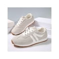thumbnail image 6 of Women's Geometric Sneakers with Breathable Fabric and Durable Non-Slip PVC Sole, 6 of 7