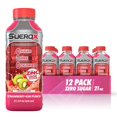 thumbnail image 1 of SueroX Zero Sugar Electrolyte Drink for Hydration and Recovery, Unique Blend of Electrolytes & 8 Ions, Zero Calorie Sports Drink, 21.3 Fl Oz, Strawberry-Kiwi Punch, 12 Count, 1 of 5