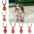thumbnail image 2 of Cravate de Noël pour Animaux de Compagnie Ajustable Mignonne Imprimée Dessin Animé Collier pour Animaux de Compagnie, 2 of 4