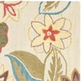 thumbnail image 2 of SAFAVIEH Blossom Nancy Floral Flowers Wool Area Rug, Beige/Multi, 8' x 8' Square, 2 of 4