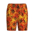 thumbnail image 3 of Yiaed Sunflower4 for Men's Soft Sleep Pajama Short Lounging Pajama Shorts-Small, 3 of 8